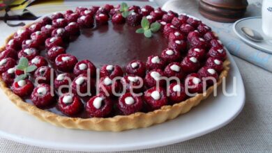 Photo of Шоколадный тарт с апельсином