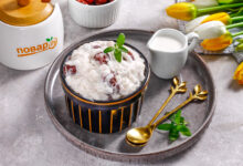 Photo of Лимонный пудинг с малиной
