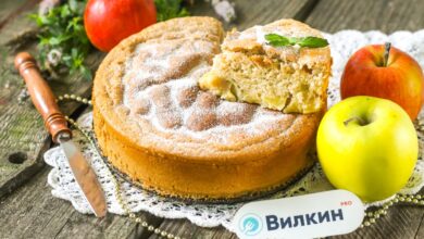 Photo of Шарлотка с корицей и яблоками